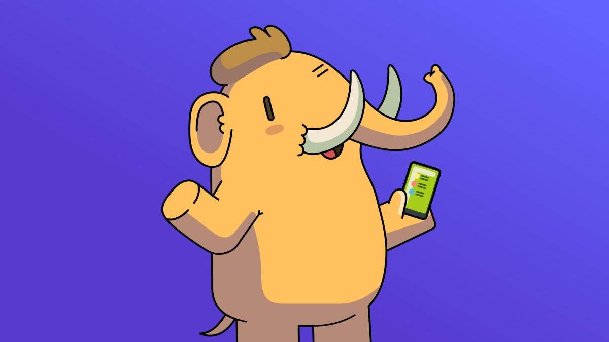 An image of the Mastodon mascot